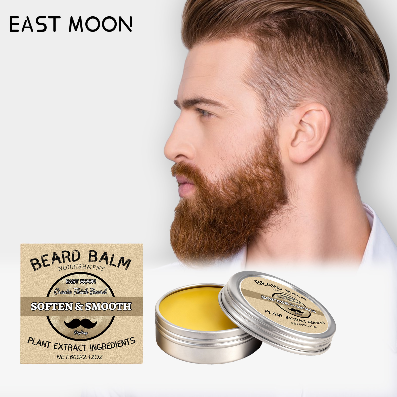 Men'S Grooming Wax - Cera per la Cura della Barba