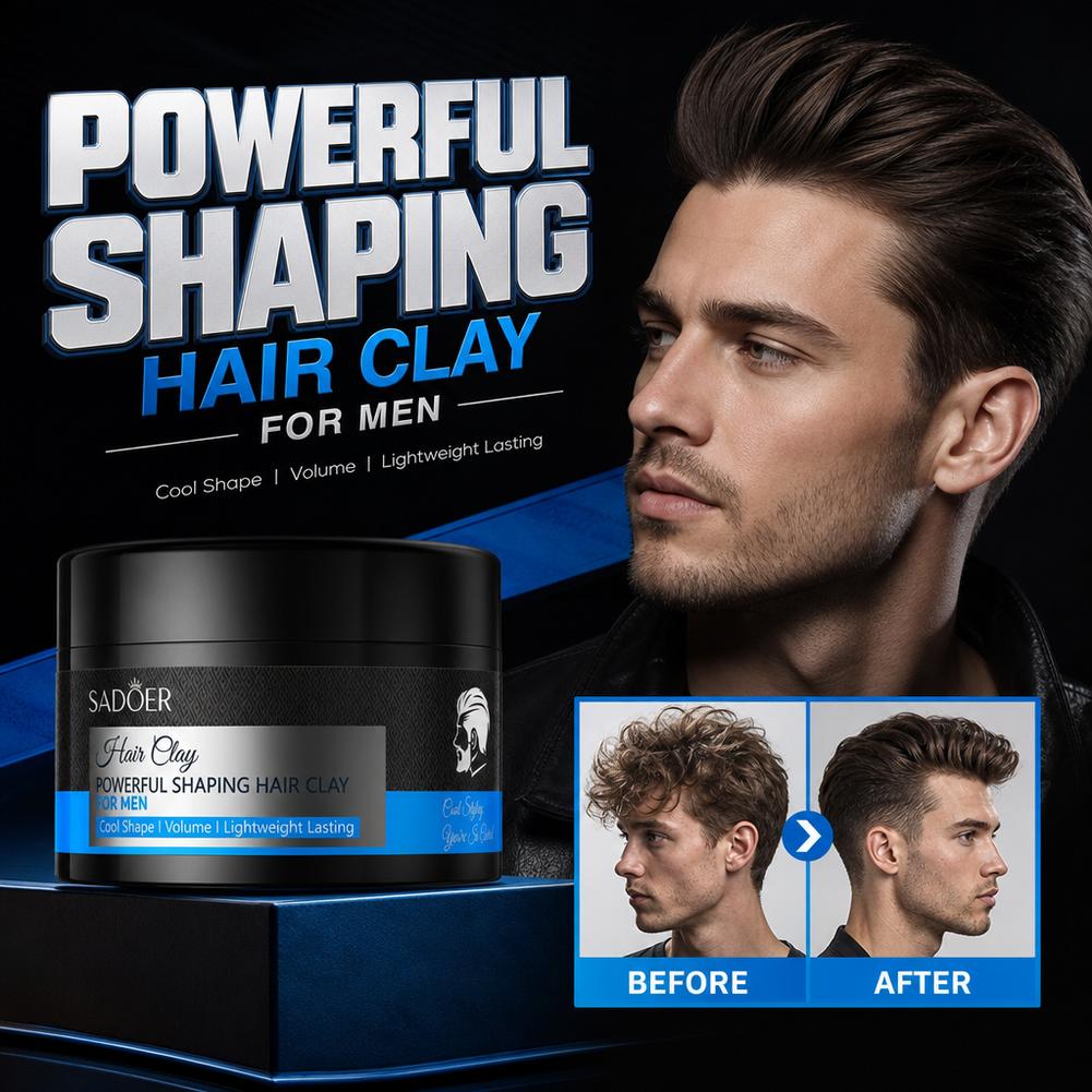 Men'S Grooming Daily - Argilla opaca per lo styling dei
