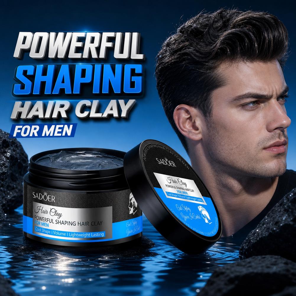 Men'S Grooming Wax - Argilla modellante per capelli da uomo,