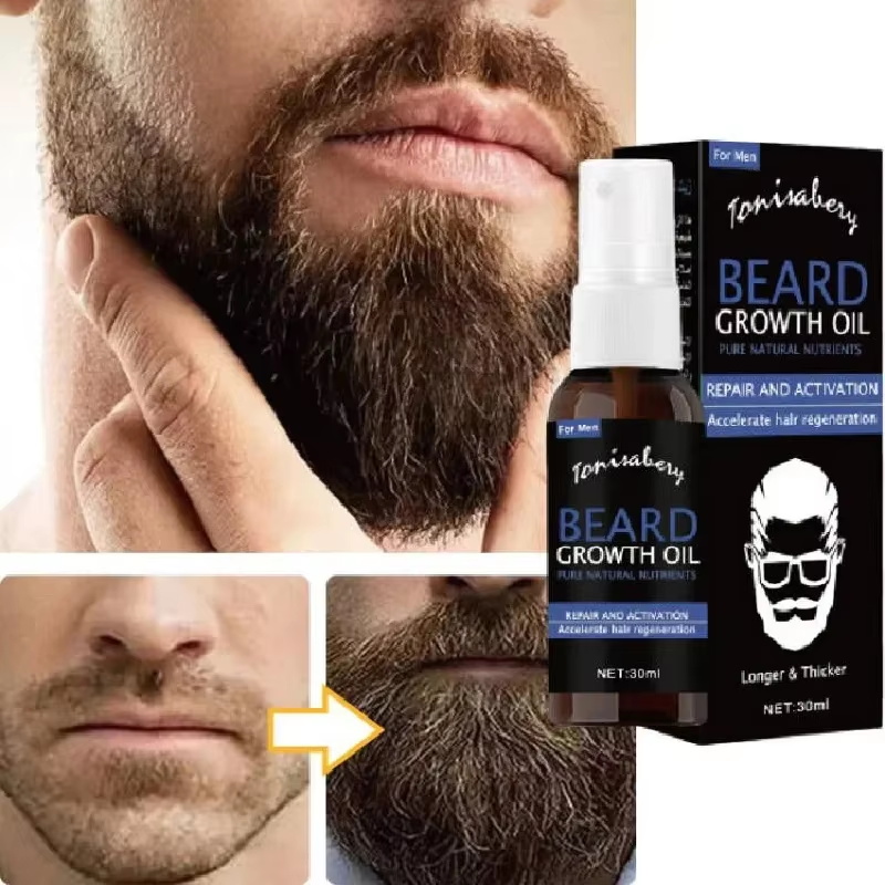 Men'S Grooming Wax - Olio per la crescita della barba