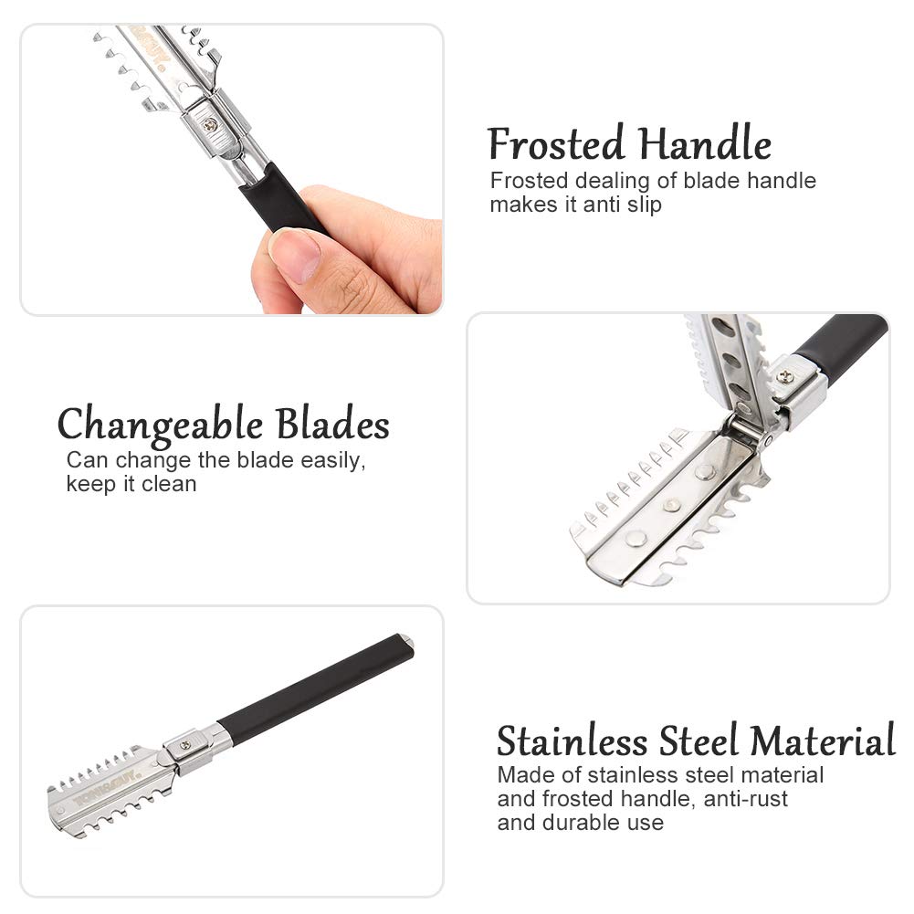 Lame per coltello da barba per - Men'S Grooming Scissors recensione e prezzo
