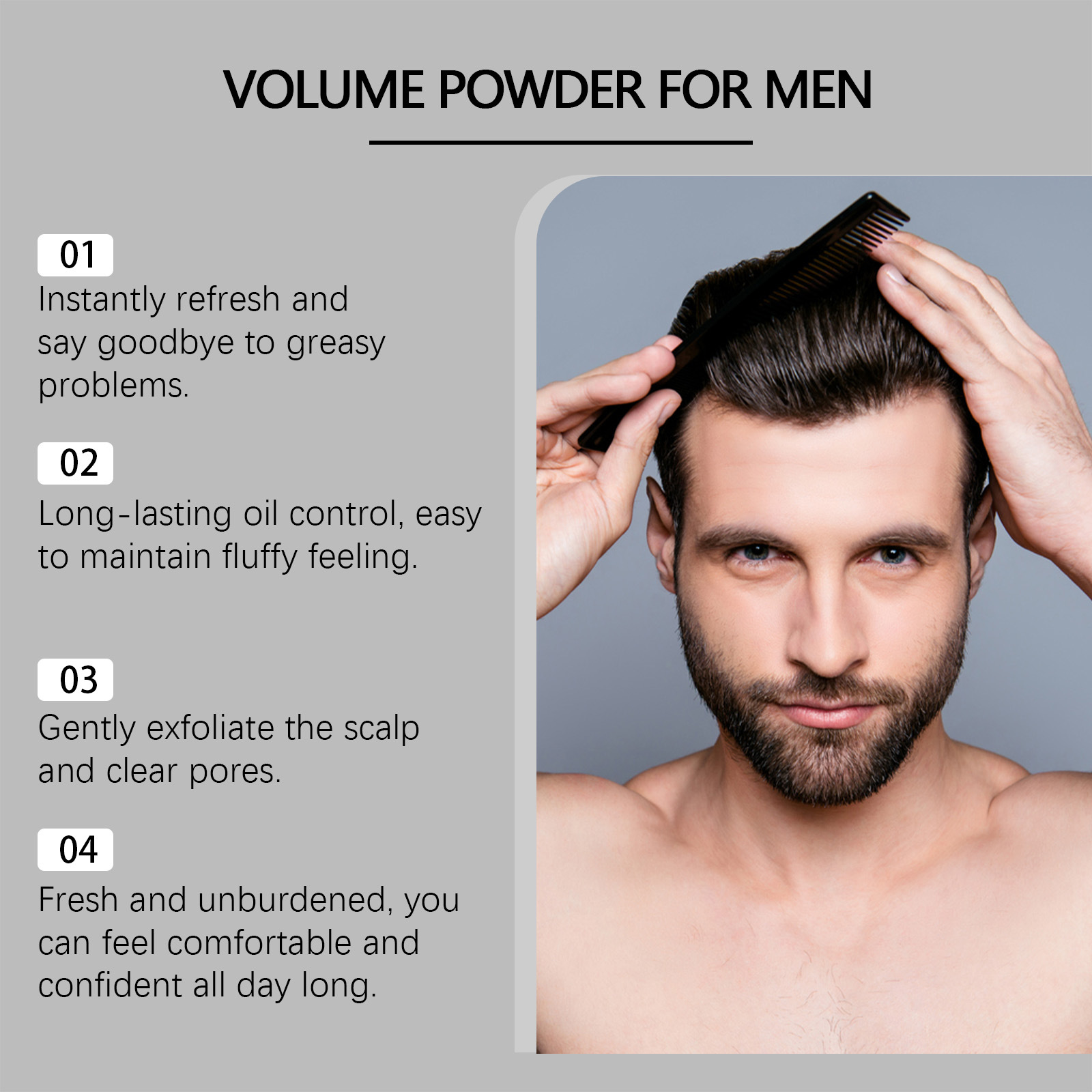 Polvere Volumizzante per Uomo, - Men'S Grooming Wax recensione e prezzo
