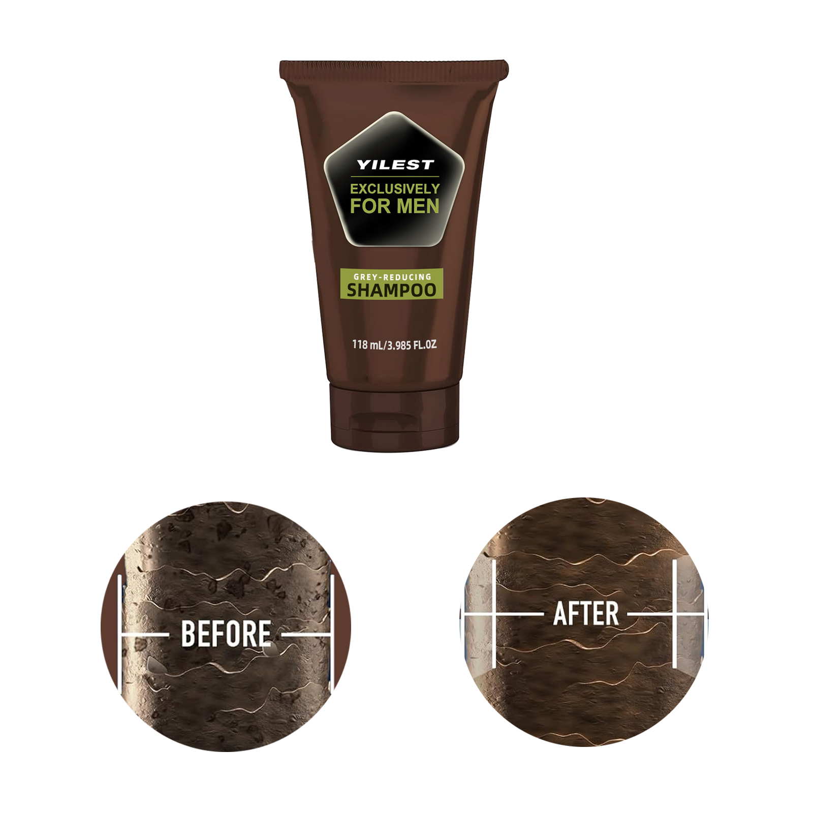 YILEST Shampoo Riducente Grigi - Men'S Grooming Oil recensione e prezzo