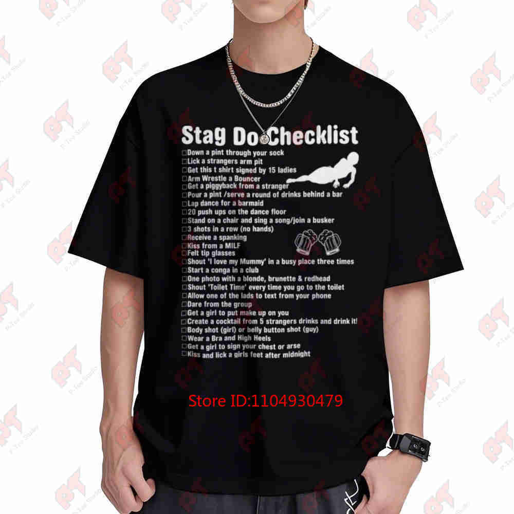 T-Shirt a Maniche Corte per Ad - Men'S Grooming Checklist recensione e prezzo