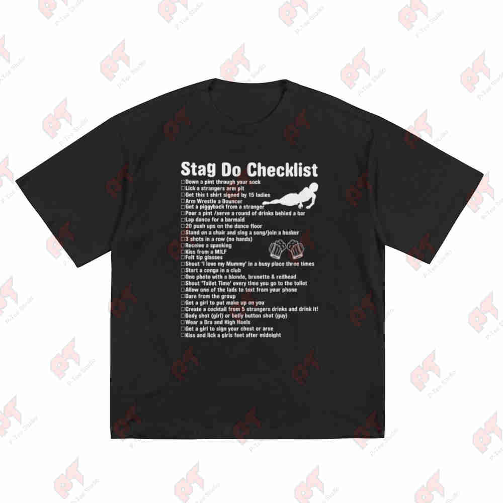T-Shirt a Maniche Corte per Ad - Men'S Grooming Checklist recensione e prezzo