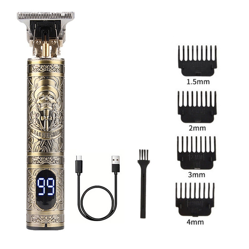 Tagliacapelli Elettrico T9 LCD - Men'S Grooming Oil recensione e prezzo