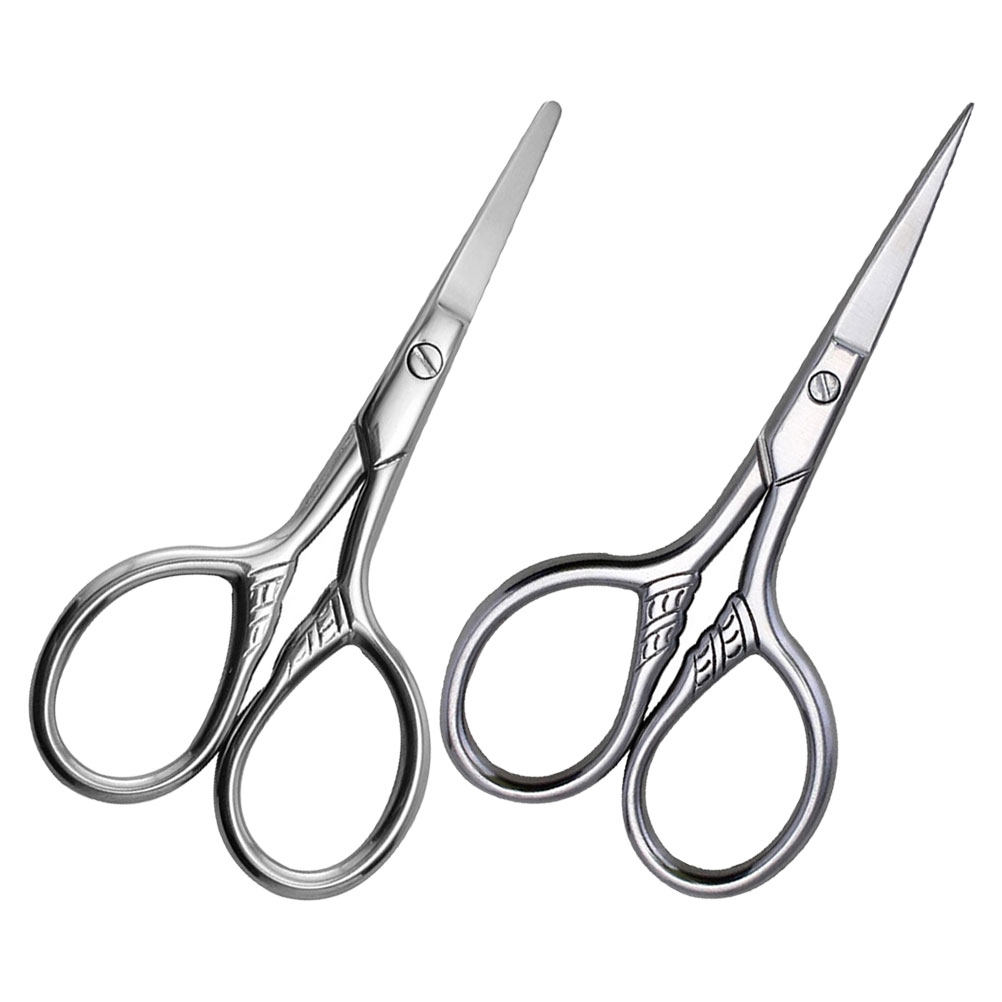 2 Pezzi di Piccole Forbici per - Men'S Grooming Eyebrow Trimming recensione e prezzo
